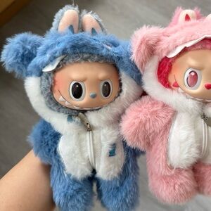 Blue onesie labubu outfit dress